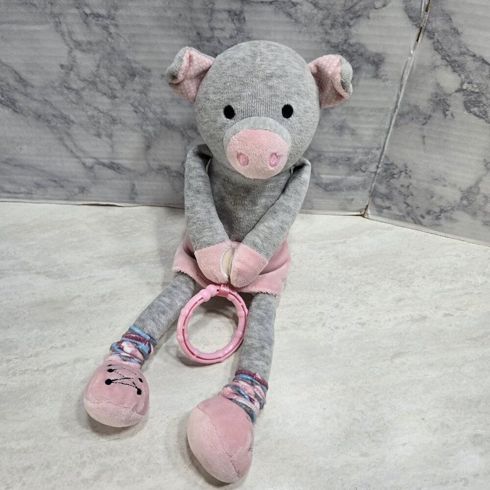 Scentsy Buddy Sidekick Pippy Pig Plush Scented Crinkle Toy Baby Stuffed Animal
